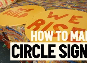 Aleksei Wagner / 350.org PCM: How to Make Circle Signs